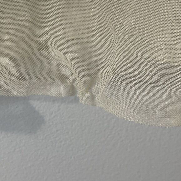 FREE PEOPLE Sequin Skirt Size Large Blush Pink NEW Party Glitz Glam Tulle - Picture 7 of 12